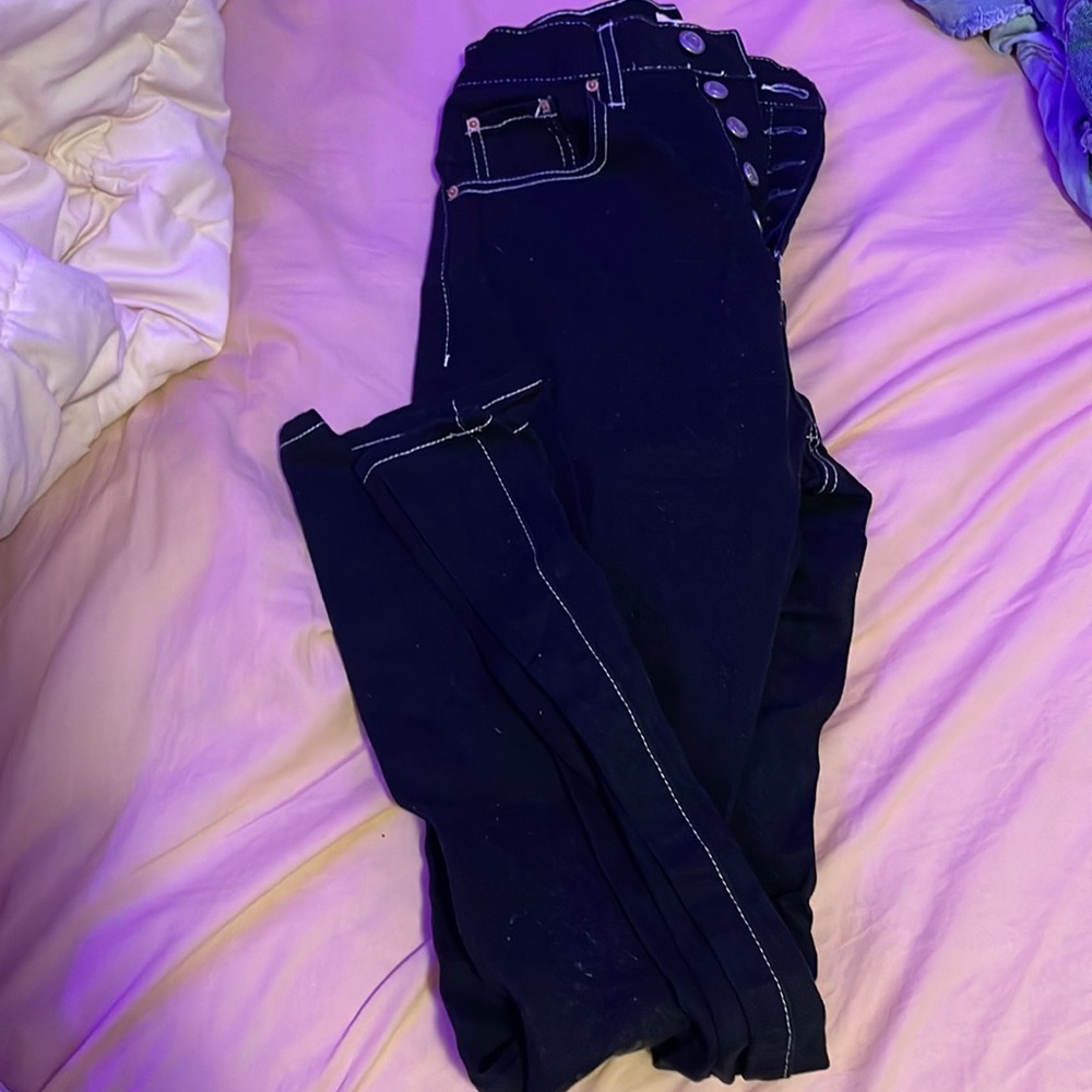 Black pacsun high rise jeans